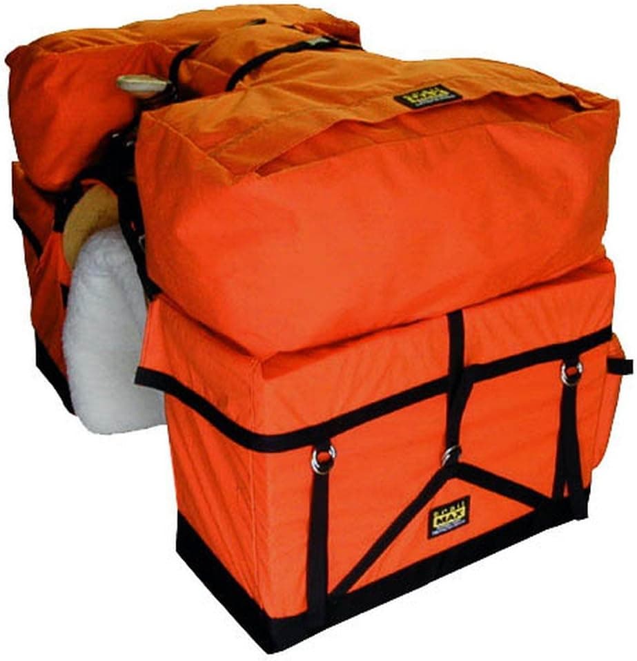 TrailMax Pack-A-Saddle; Saddle Pack Pannier System, Fits Riding Saddles, Decker & Sawbuck Pack Saddles; Pack Saddle System W/Detachable Panniers; Panniers for Hunting; Camping, New Packers