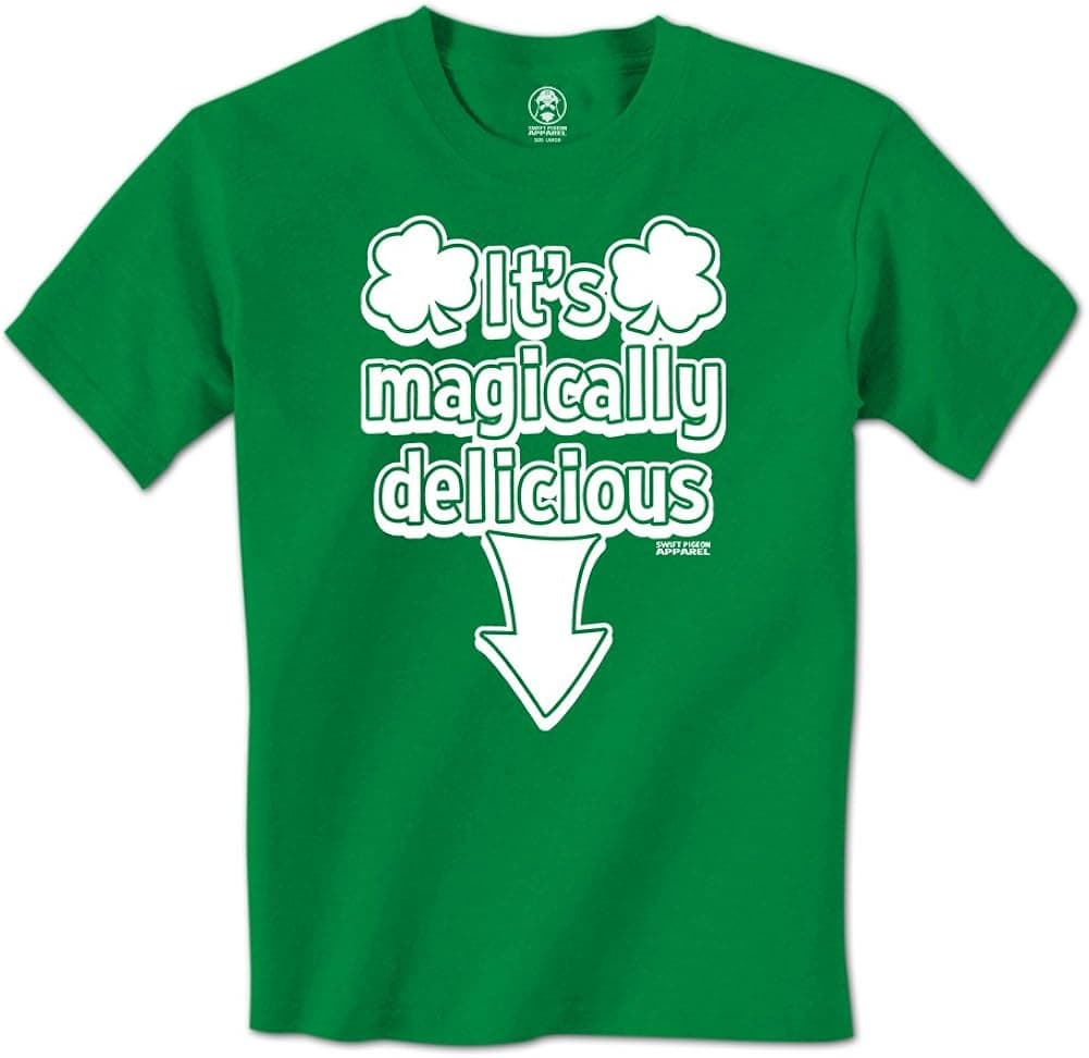 It's Magically Delicious - Arrow Down Funny Joke Mens T-Shirt