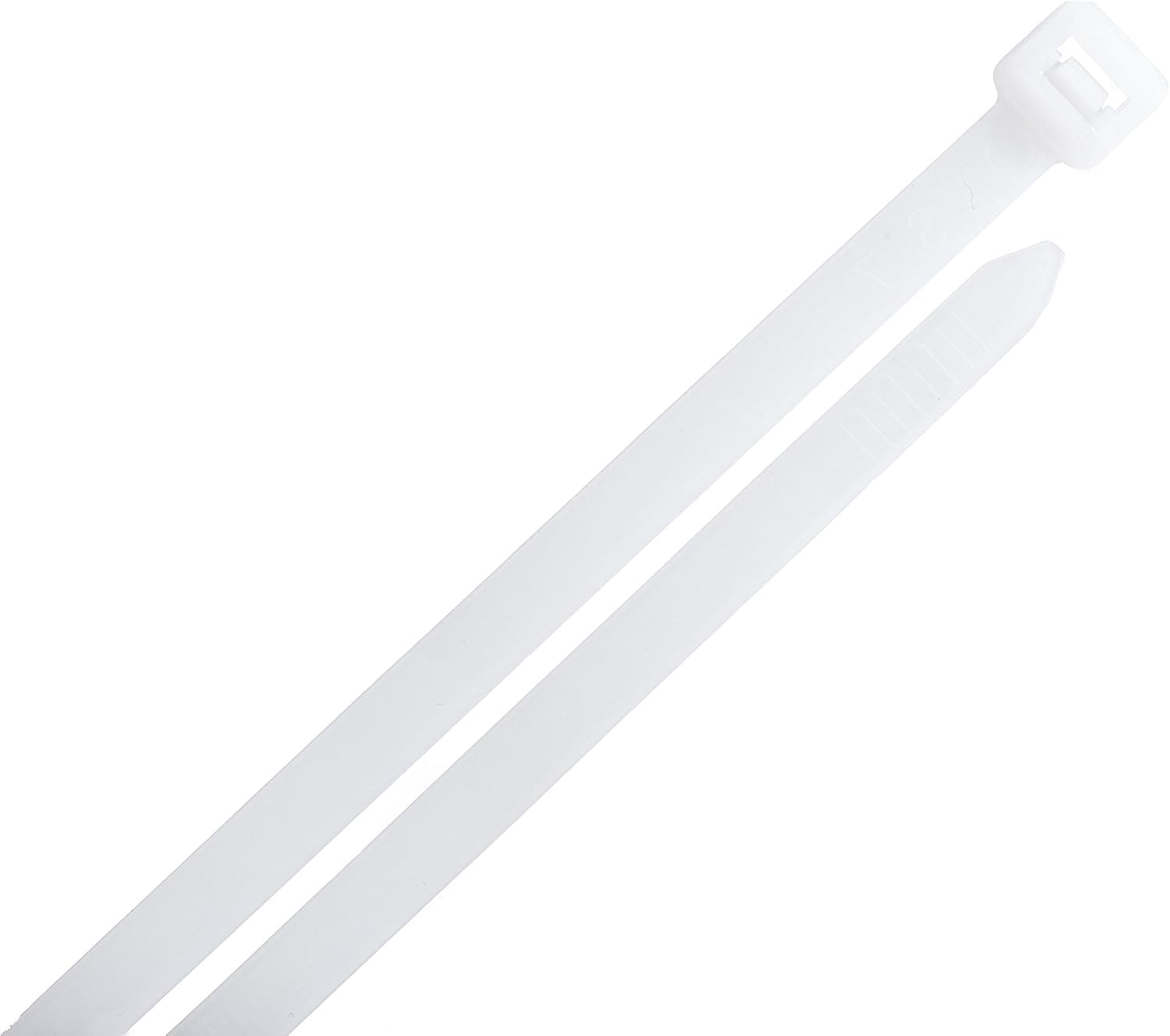 SecuriTie CT36-17510 Extra Heavy-Duty Cable Ties, 36 Inch., 175 Lbs. Tensile Strength, Wire & Cord Management / Industrial / Household Use, Nylon Zip Tie, 10 Pk, Natural
