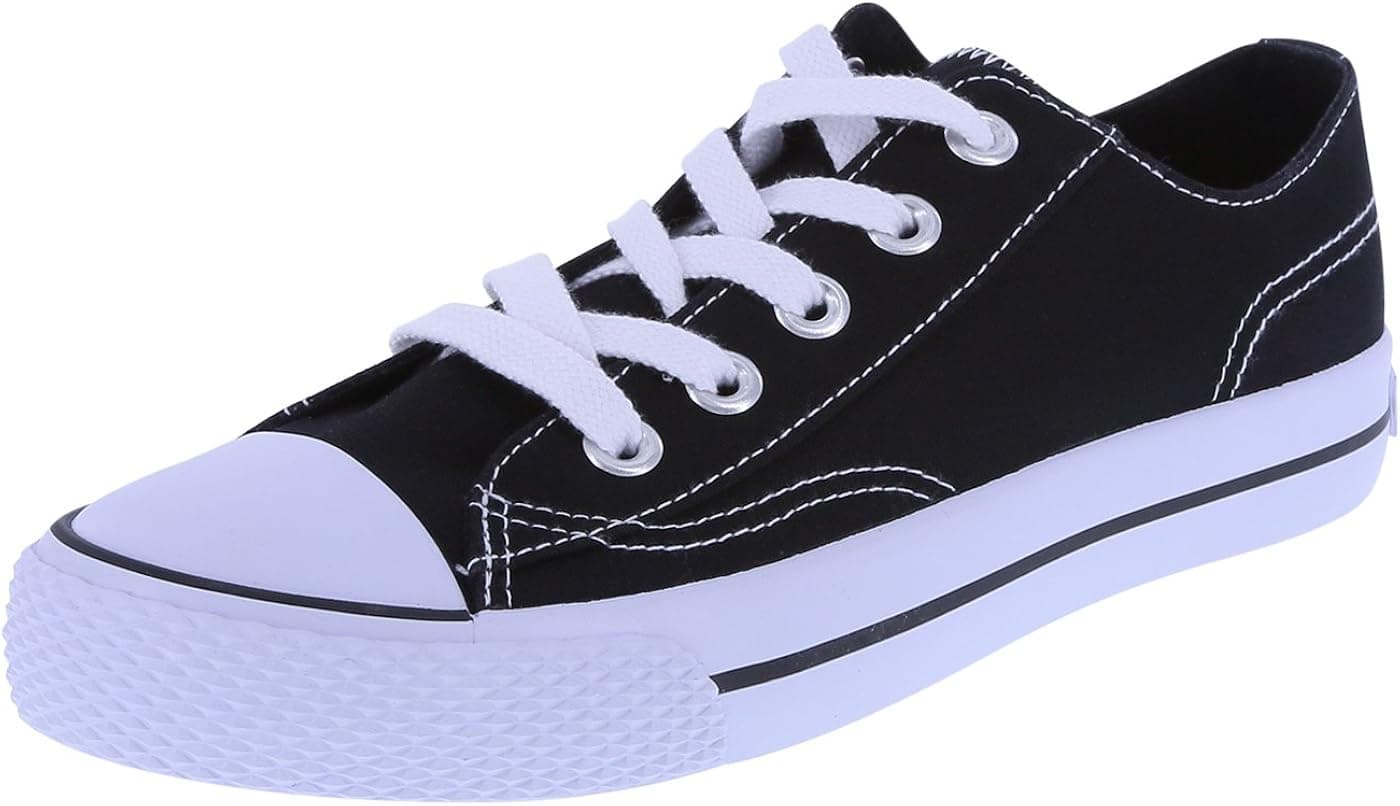 Airwalk Women's Black White Women's Legacee Sneaker 5 Regular