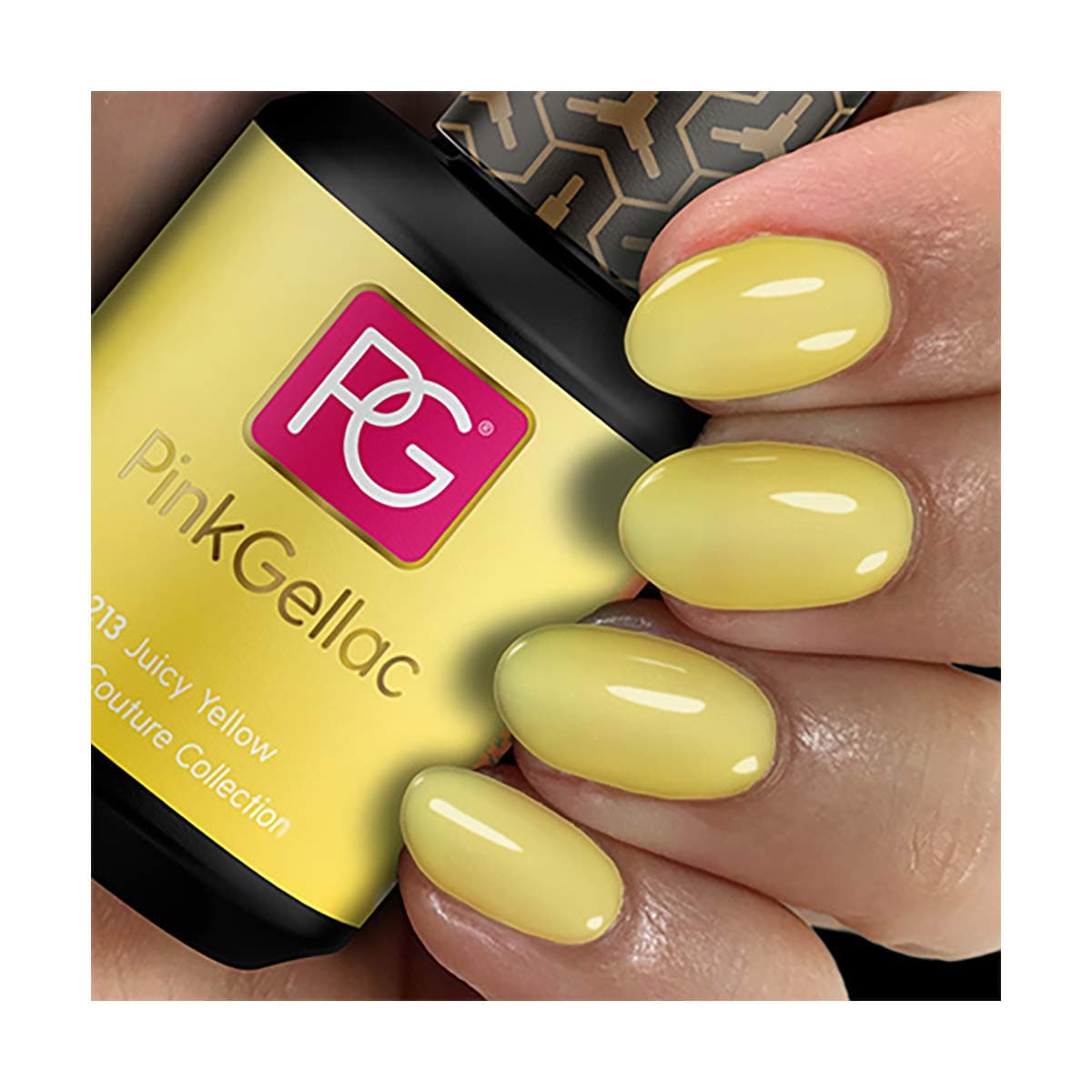 Pink Gellac 213 Juicy Yellow UV/LED Gel Polish