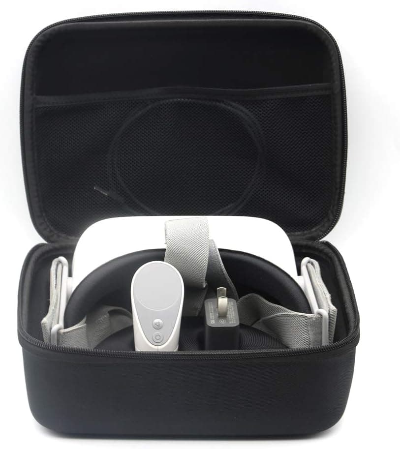 Soyan Travel and Storage Case for Oculus Quest and Accessories Black-p