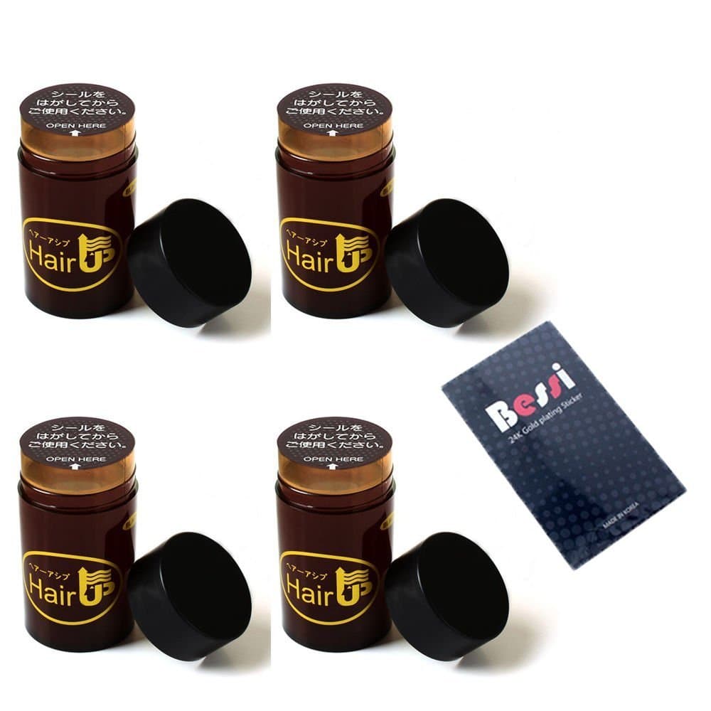 [Made in Korea] Hair up Hair Building Fibers 45 Grams/1.59oz 4pcs black or DB or LB (Light Brown)