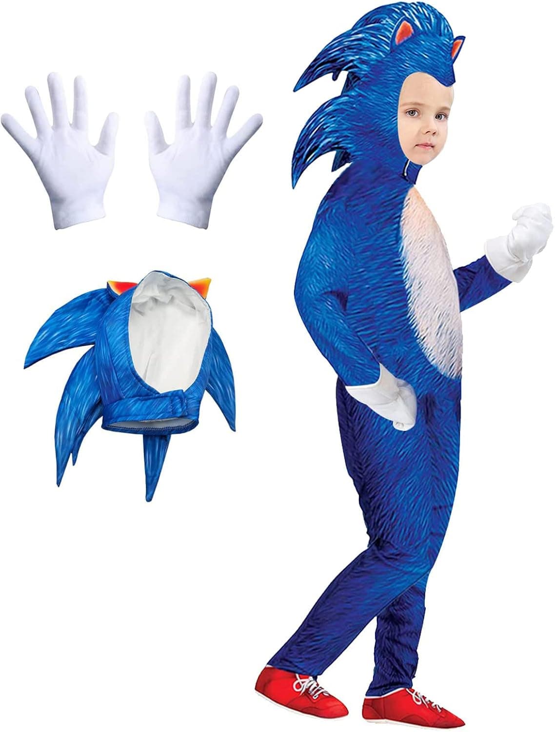 Yakogy Cartoon Cosplay Jumpsuit Boys Girls Pretend Play Halloween Costume Suit