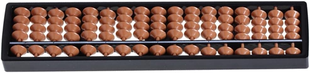 Lowpricenice Plastic Abacus Arithmetic Soroban Kid's Calculating Tool 17 Digits