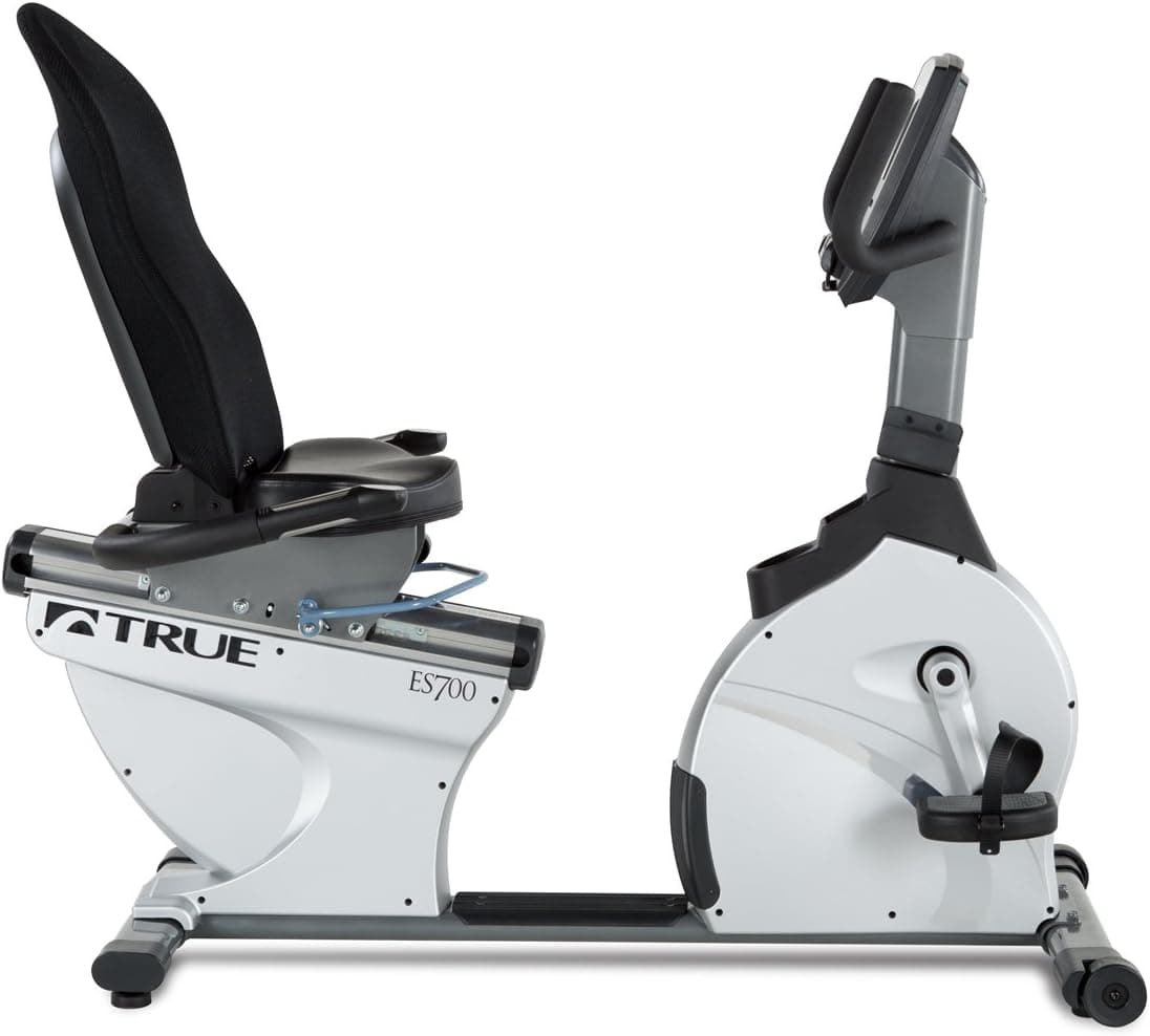 TRUE ES700 Recumbent Bike with Escalate 9 Console