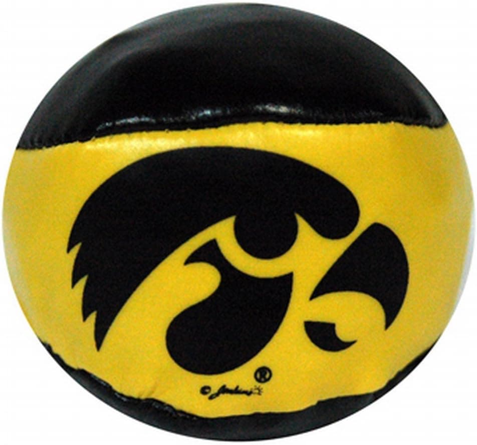 NCAA Iowa Hawkeyes Ball Hackysack Pvc