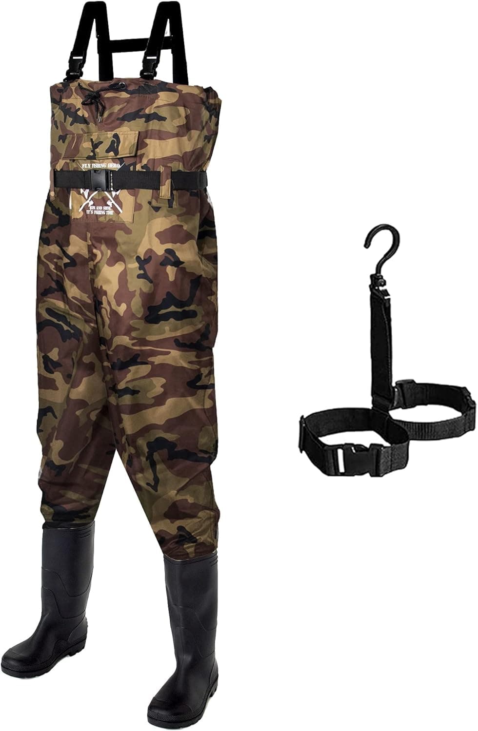 Fly Fishing Hero Chest Waders for Men with Boots Hunting Waders Fishing Boots Waders for Women Free Hangers