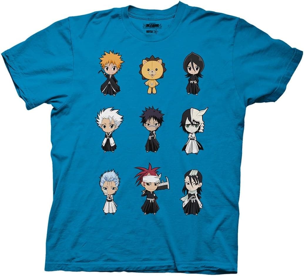 Ripple Junction Bleach Chibi Characters Adult T-Shirt