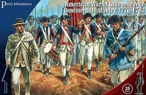 Perry Miniatures 28mm American War of Independence Continental Infantry 1776-1783 by Perry Miniatures