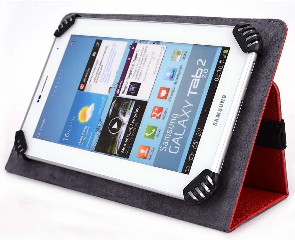Verizon Ellipsis 7 Inch Tablet Case - UniGrip Edition - RED