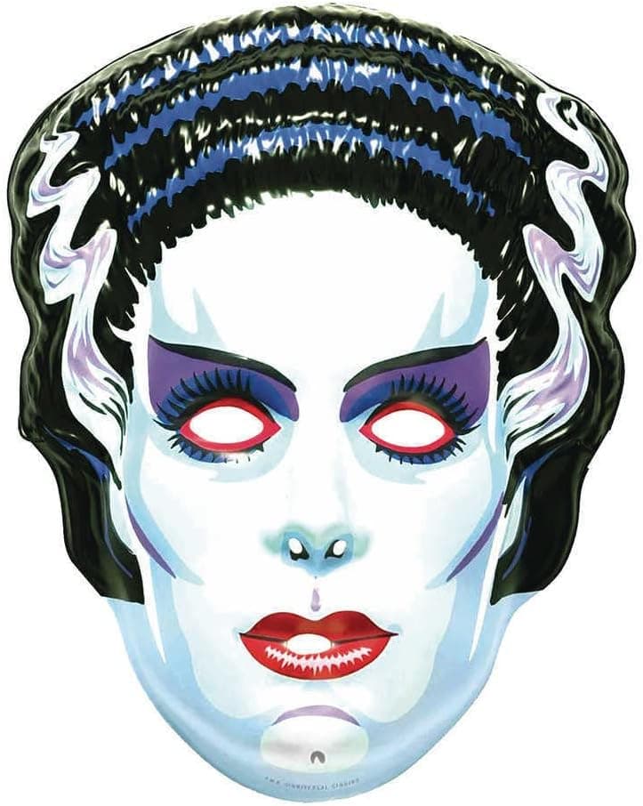 Super7 Universal Monsters: Bride of Frankenstein Mask (White),Adult,AC-UNIVW01-BOF-