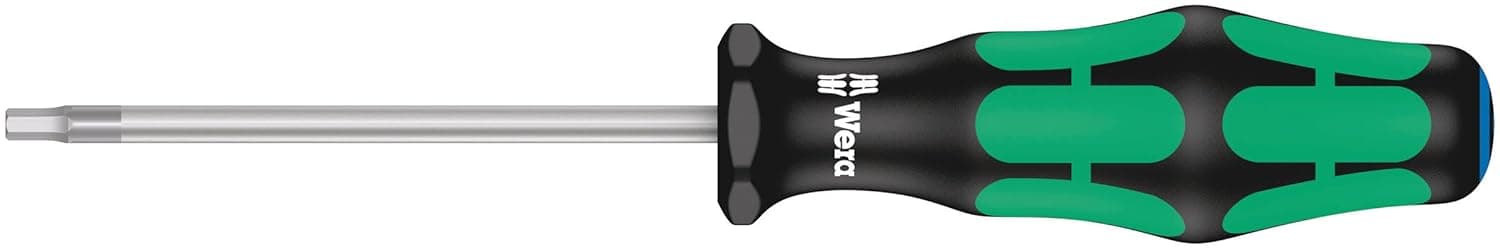 Wera Kraftform Plus 354 Hex-Plus 3mm Hexagon Professional Screwdriver, 3" Shaft Length,5023110001