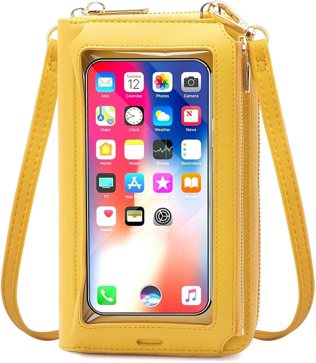 Jangostor Small Crossbody Bag Cell Phone Purse Wallet with Credit Card Slots for Women