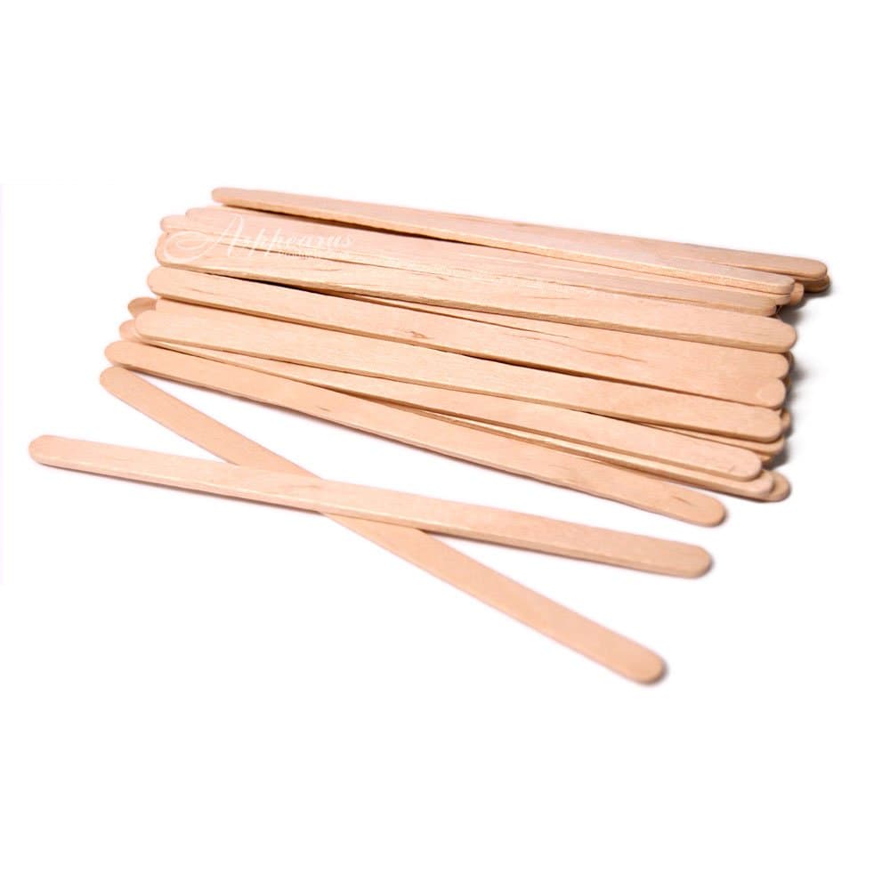 Sturdy Waxing Applicator Sticks 5-1/2" x 1/4" (100 ct.)