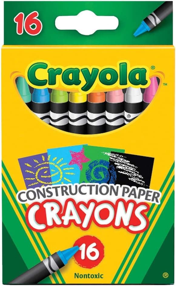 Crayola Crayons, Colors may vary, 16 Count