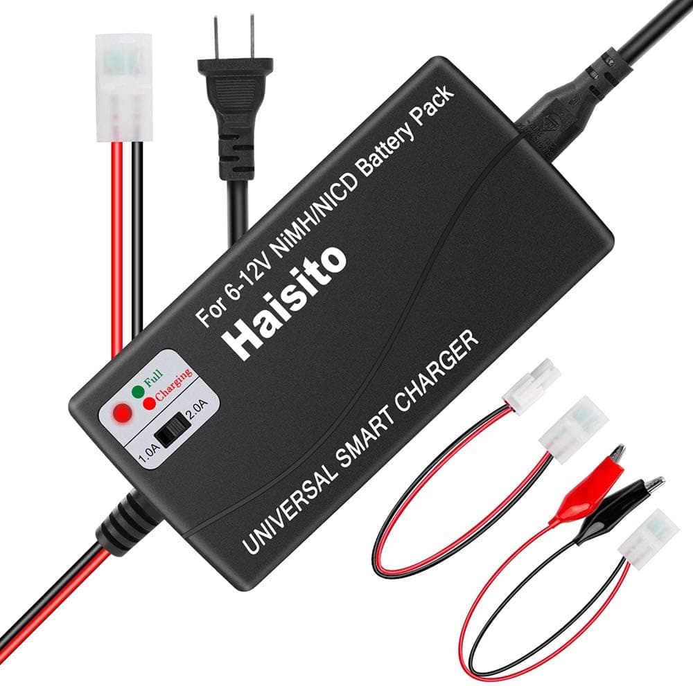 RC Battery Charger for NiMH/NiCd 6V-12V (5-10S) Battery Packs