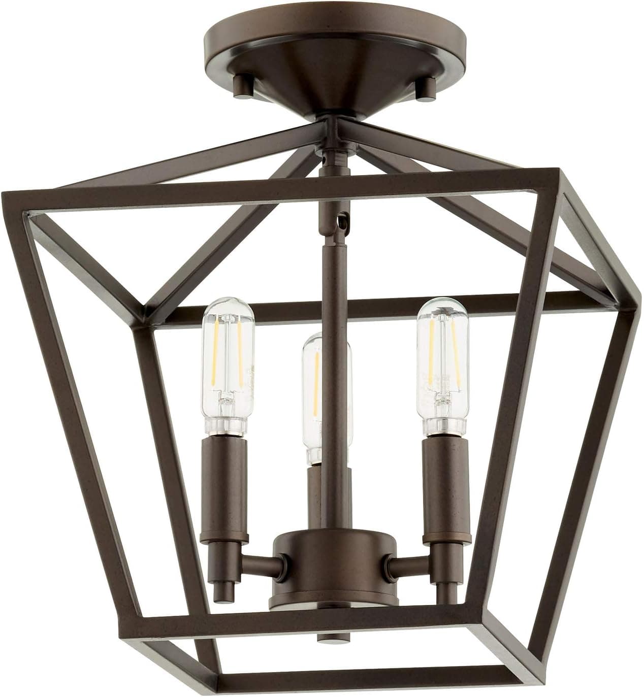 Quorum International Gabriel 3-LT Ceiling Mount - Oiled Bronze - 304-10-86