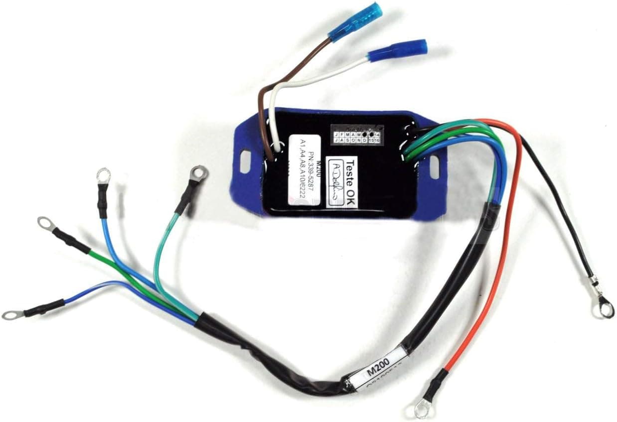 Arieltek Mercury Mariner 2 Cylinder Outboard Switch Box CDI 18-5788 114-6222 9-25106