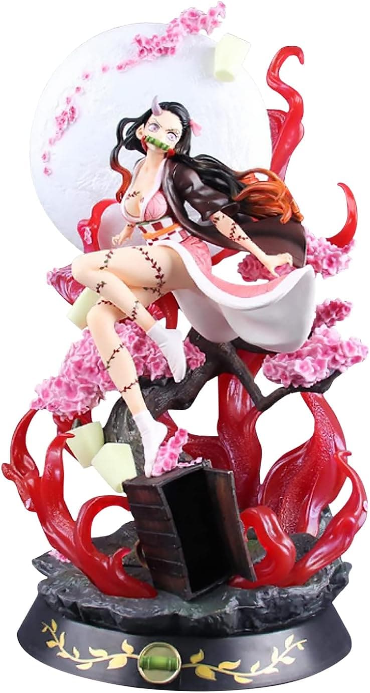 32 cm Anime Figurines Demons Slayer Figure,13 Inch Transformation Kamado Nezuko Kochou Shinobu Action Figure Model Statue Collection Toy
