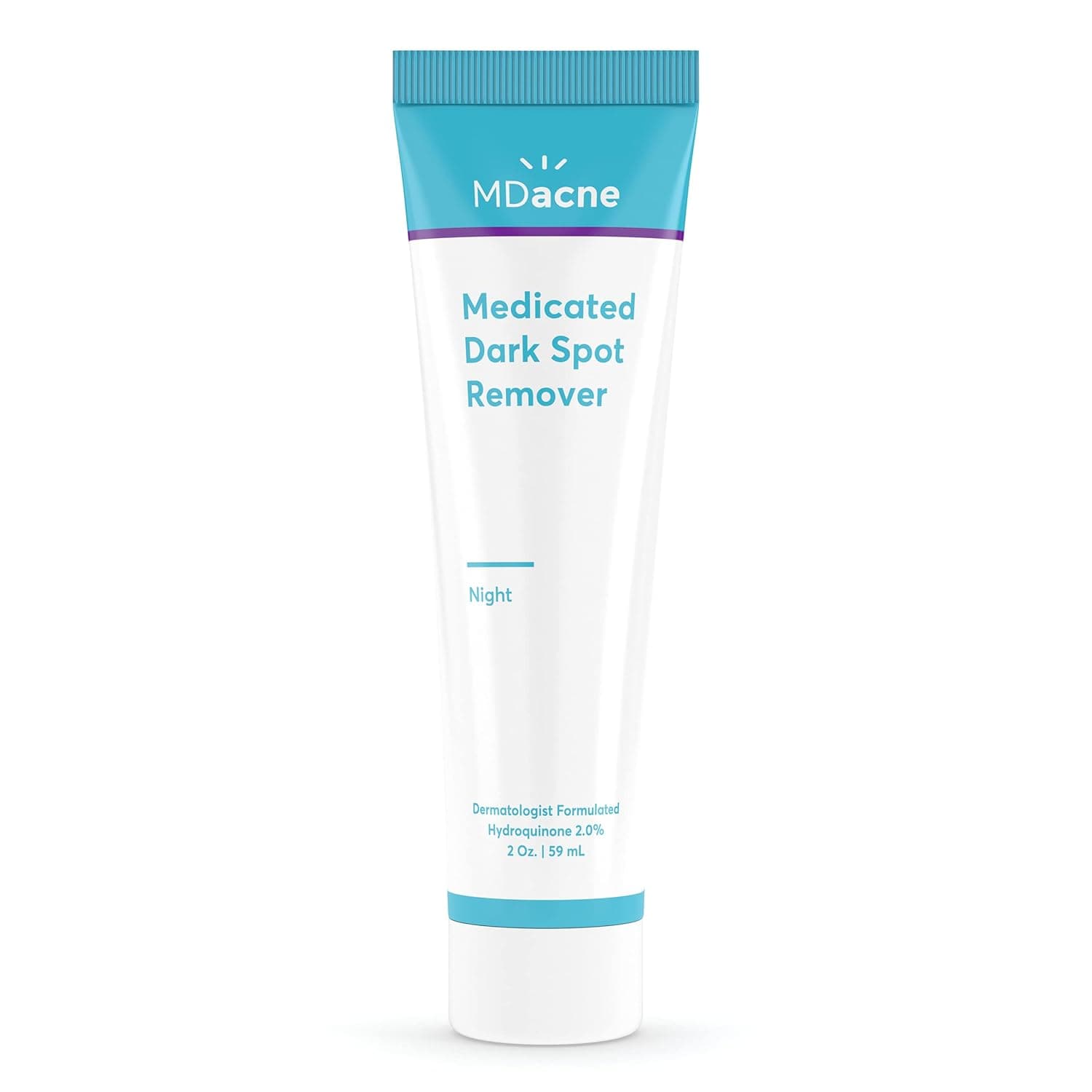 MDacne Dark Spot Remover For Face & Body, 2oz - Improves Skin Brightness, Texture & Tone - Oil-Free for Sensitive & Acne-Prone Skin - AHA & BHA Enhances Skin Radiance - Dermatologist Formulated