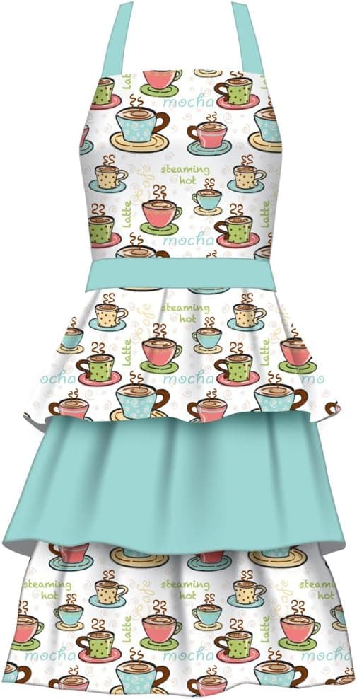 Cook Coffee Shop Women's Bib Apron [Kitchen]