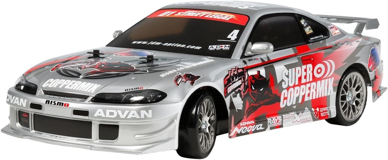 TAMIYA 58612 RC NISMO COPPERMIX Silvia Remote Controlled Model, No Entered