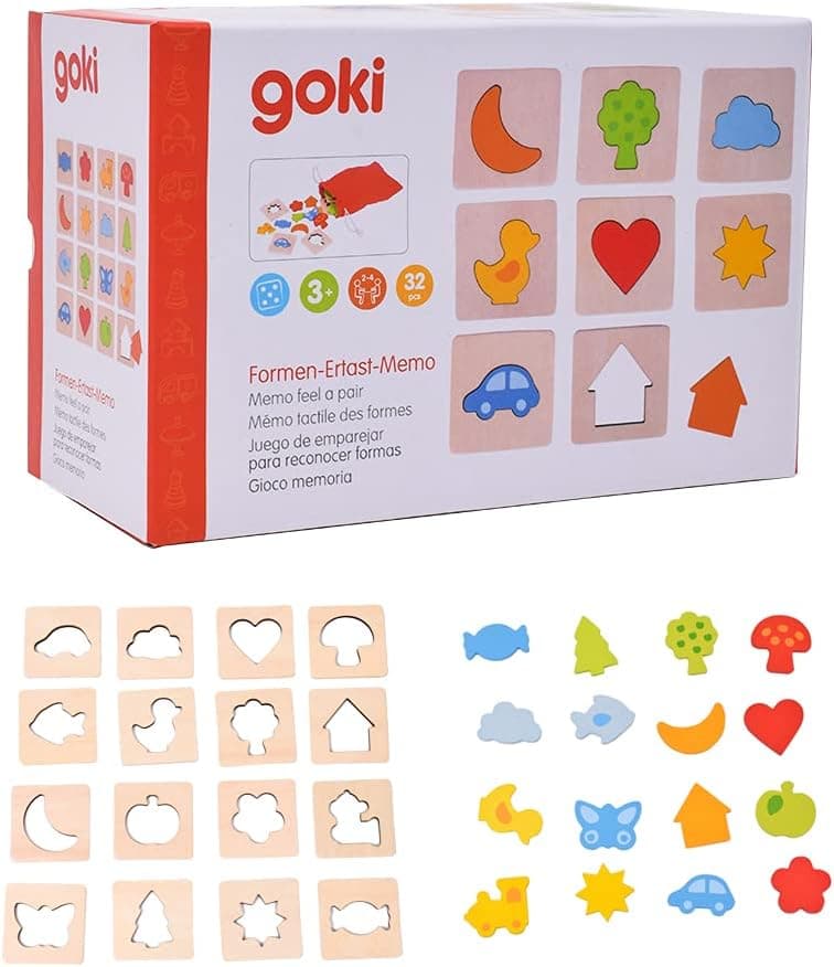 Memo Feel-A-Pair Card Game