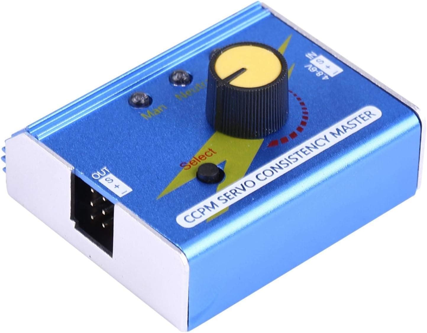 CCPM Motor Tester, Servo Consistency Tester, RC Model Part Reliable Aluminum Alloy Digital for RC Car RC Plane