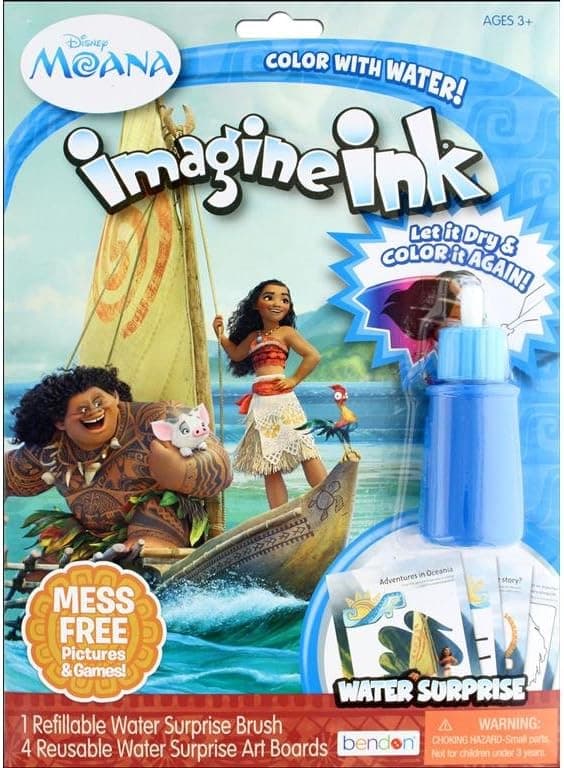 Bendon 86692 Moana Imagine Ink Water Surprise Set