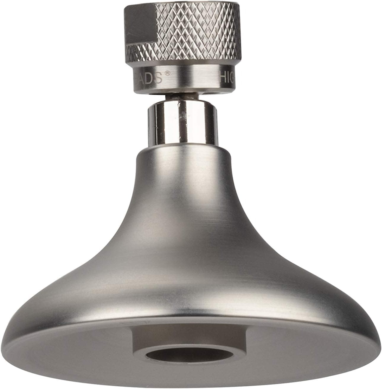 High Sierra’s New HALF DOME All Metal Shower Head. Beautifully Designed for Upscale Bathrooms. Stunning Brushed Nickel Finish. 1.8 GPM