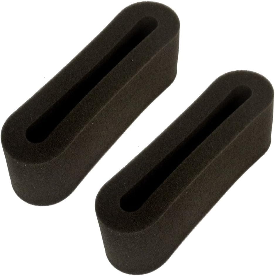 HQRP 2-Pack Outer Circular Filters Compatible with Bissell PowerClean Rewind 62X5 Upright Vacuum