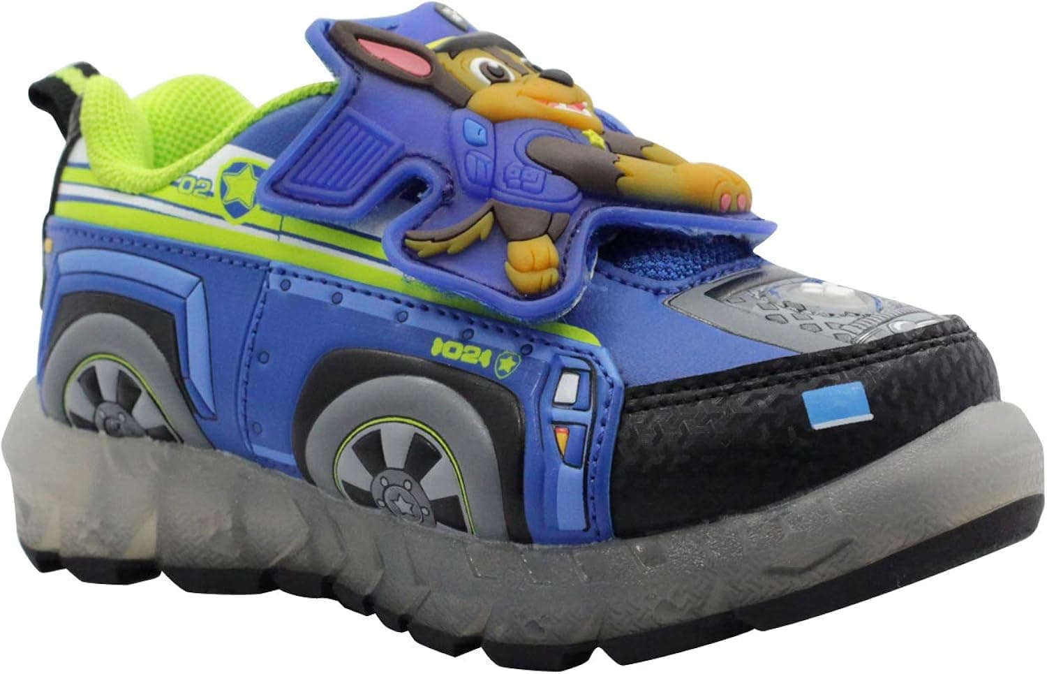 Paw Patrol Toddler Boys' Light-Up Athletic Shoe (10), Blue