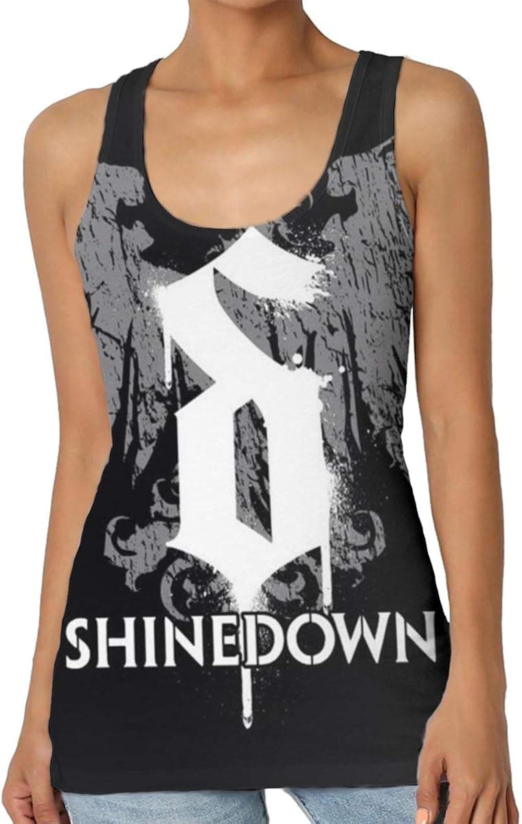 Kangtians Womens Shinedown Tank Top Sleeveless Tee