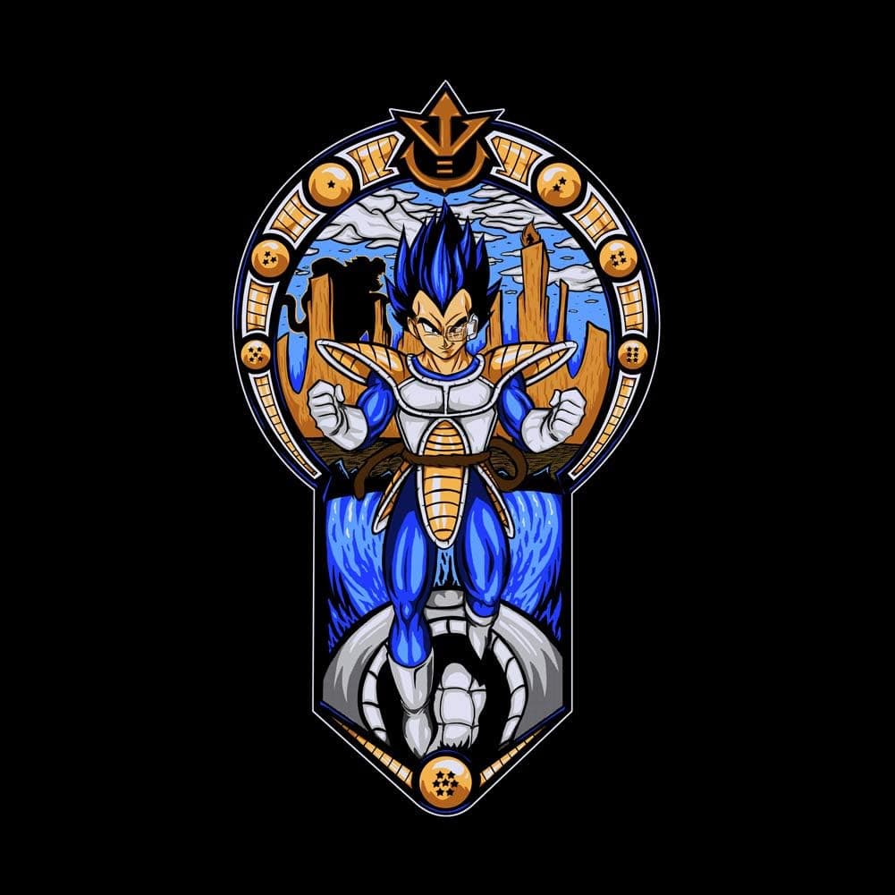 "Prince" Anime Fighting Powerful Men Cartoon Parody Design - Vinyl Sticker