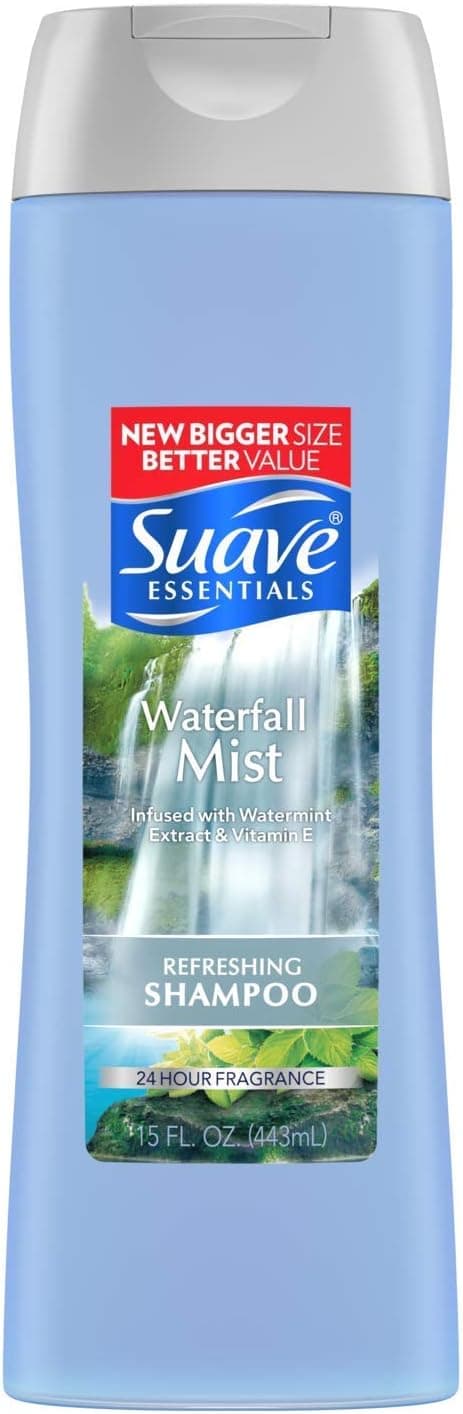 Suave New 381384 Shampoo Waterfall Mist 15 Oz (6-Pack) Shampoo Wholesale Bulk Health & Beauty Shampoo Cup