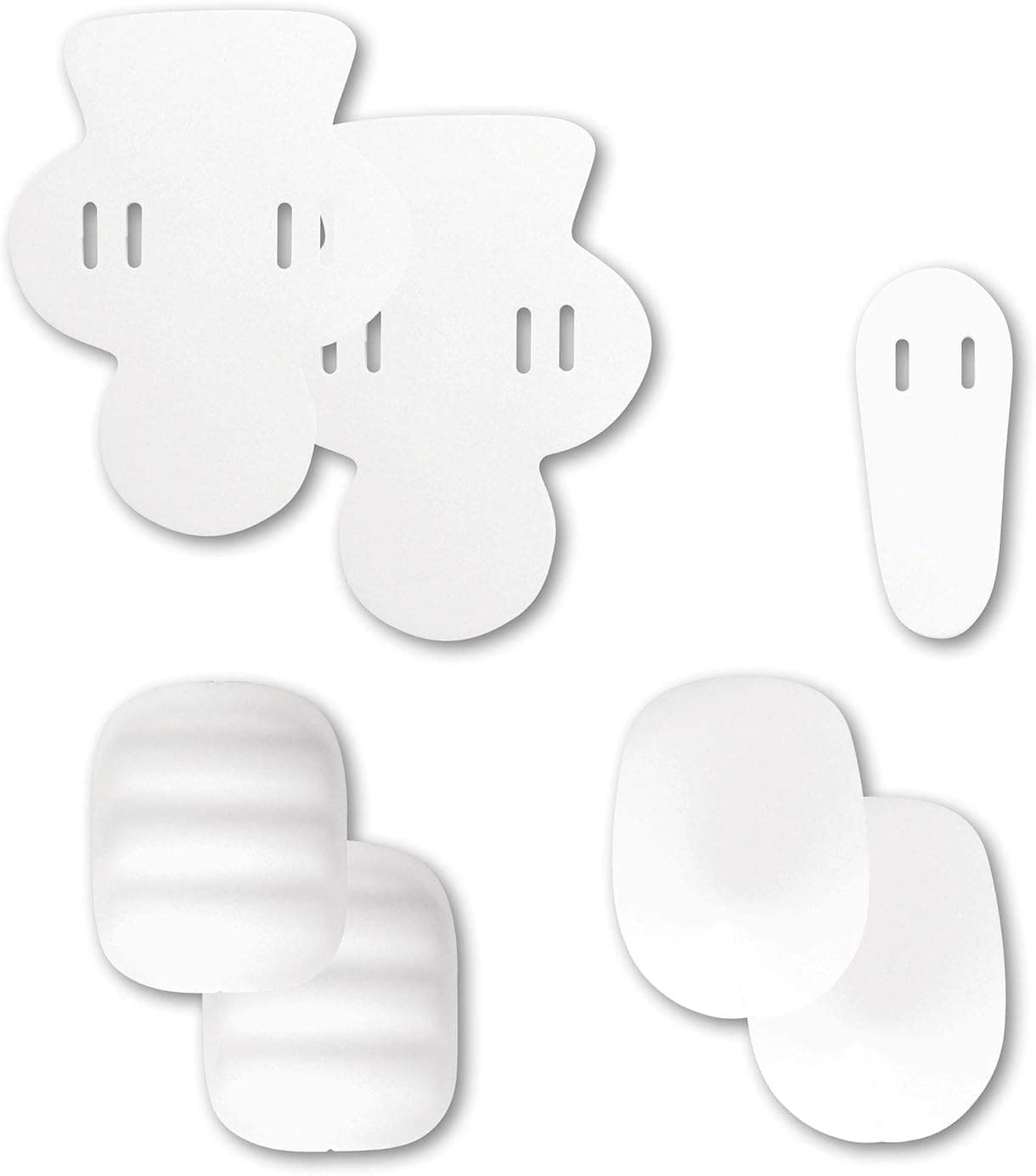 Champro Slots Pad Set, 7 Piece (Youth), white