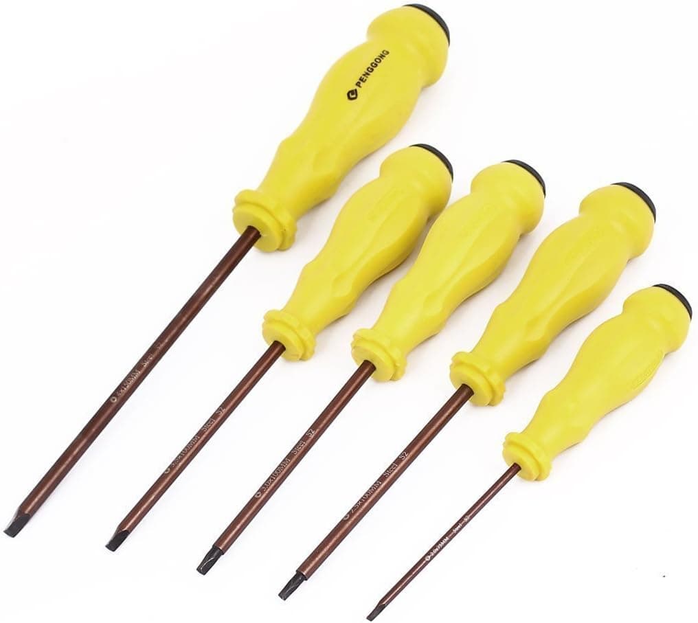 RilexAwhile Triangle Head Screwdriver Set with 4mm 3.5mm 3mm 2.5mm 2mm (5pcs)