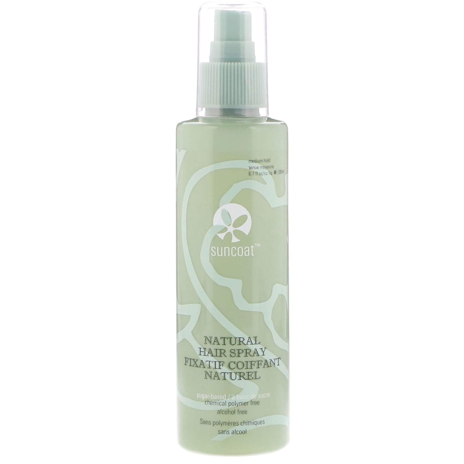 SUNCOAT PRODUCTS INC. Sugar-Based Natural Hair Styling Spray Natural Scent