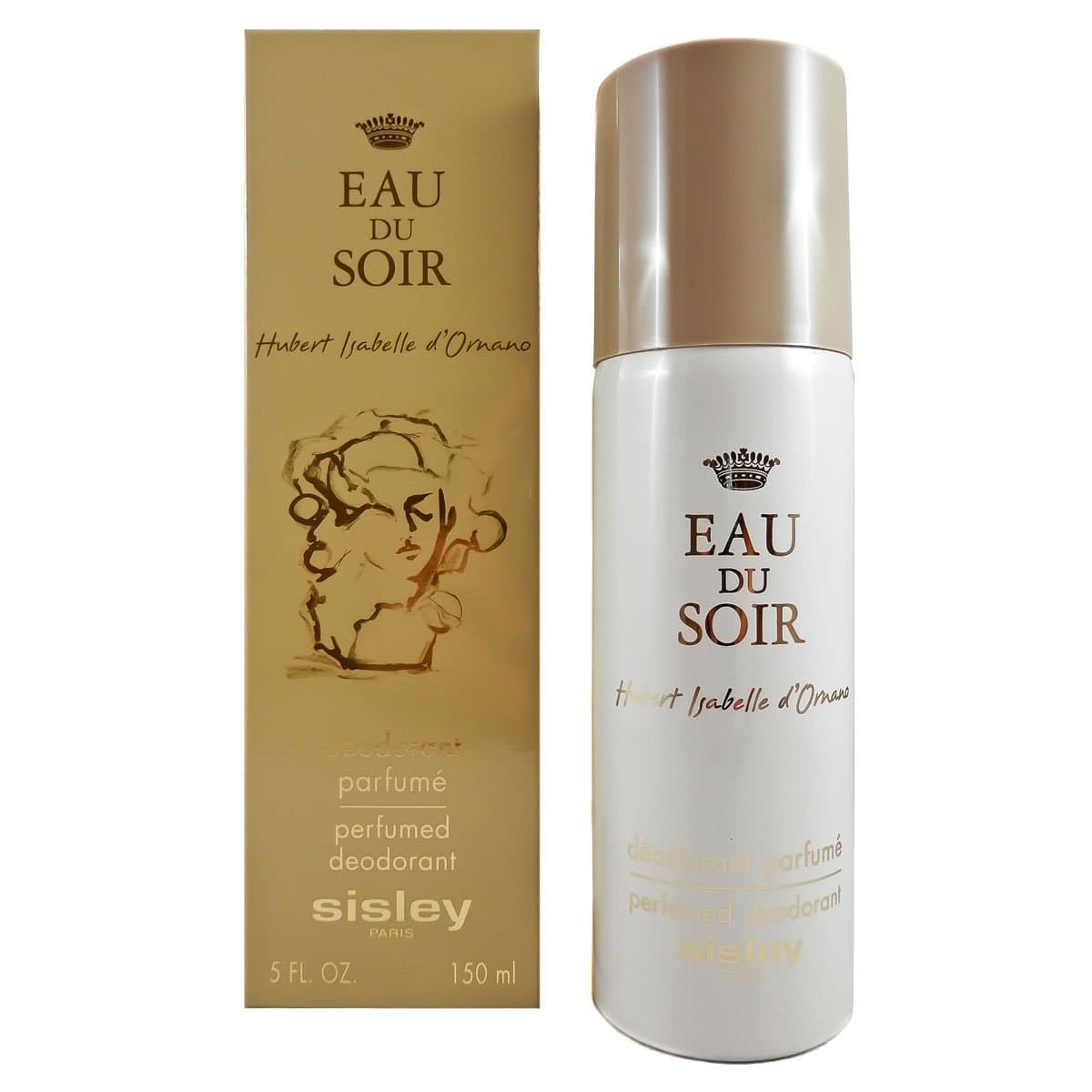 Sisley Eau de Soir Perfumed Deodorant Spray for Women, 5 Ounce