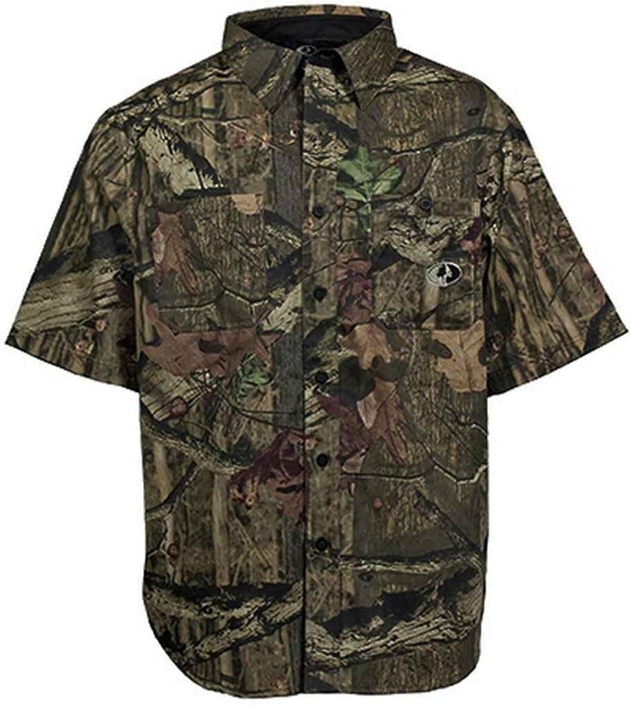 Mossy Oak Men's Cape Back Short Sleeve Shirt