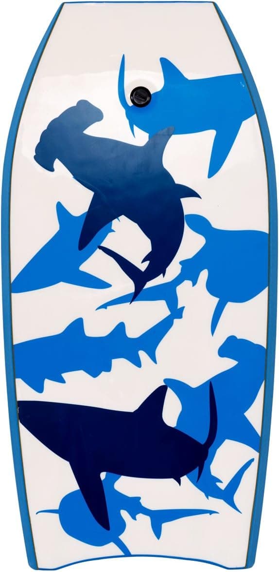 Giantex 41’’ Bodyboard Super Lightweight Surfing Body-Board w/Leash IXPE Deck EPS Core Boarding