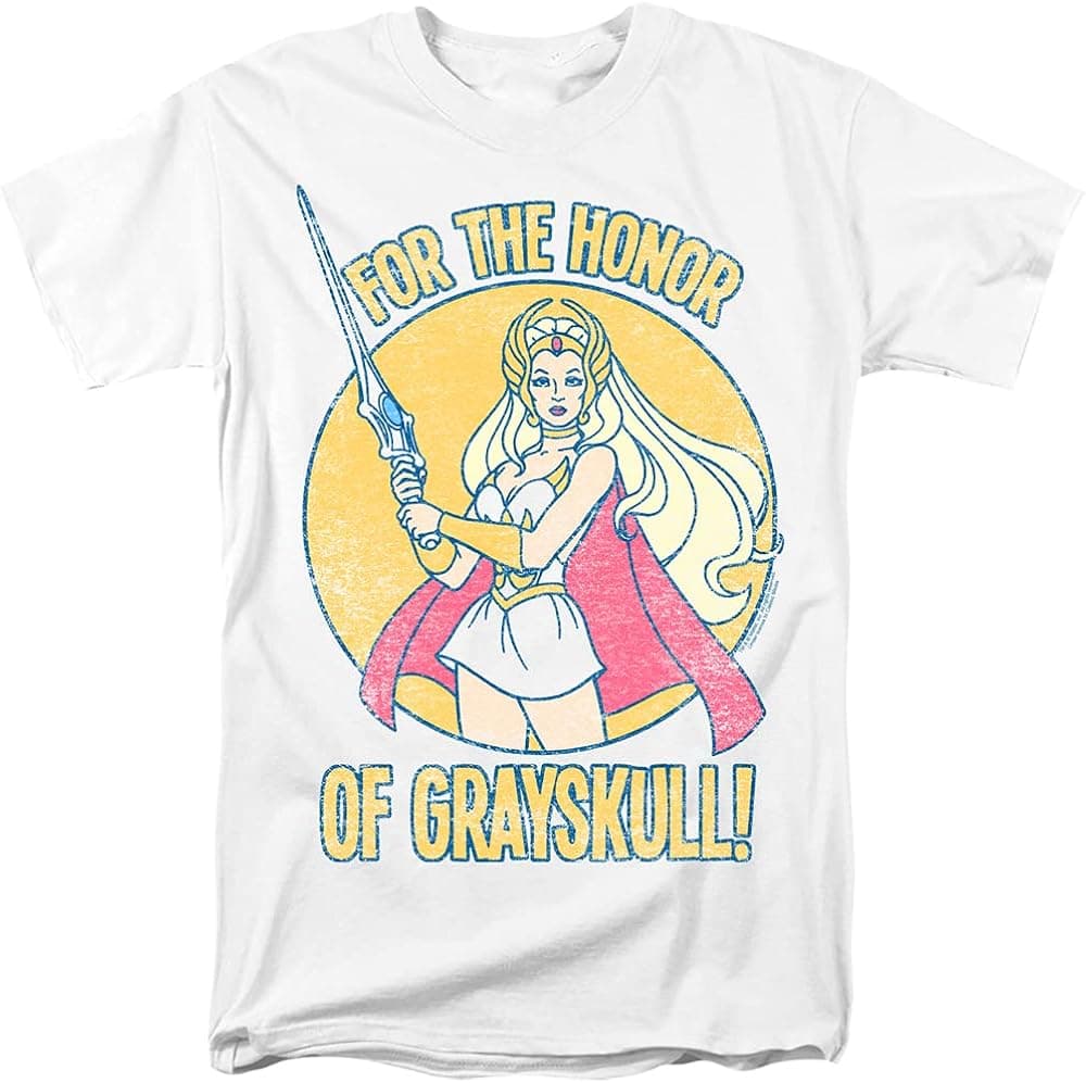 He-Man She-Ra Honor Of Grayskull Tee Shirt