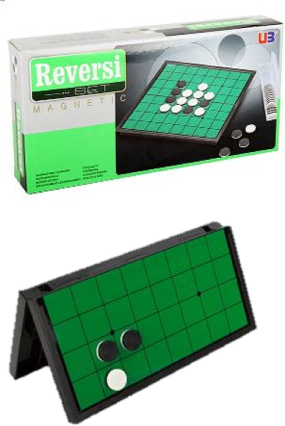 T2C Magnet Reversi Folding Board Games Othello game10×10inch