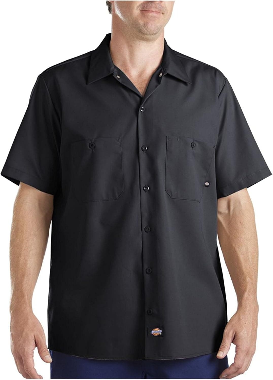 Dickies Men's Short Sleeve Industrial Work Shirt