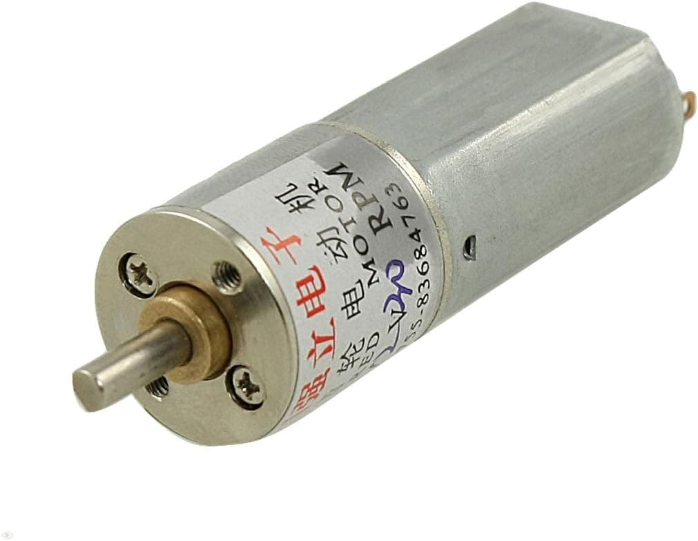uxcell 30RPM 12V 0.5A High Torque Mini Electric DC Geared Motor 16mm