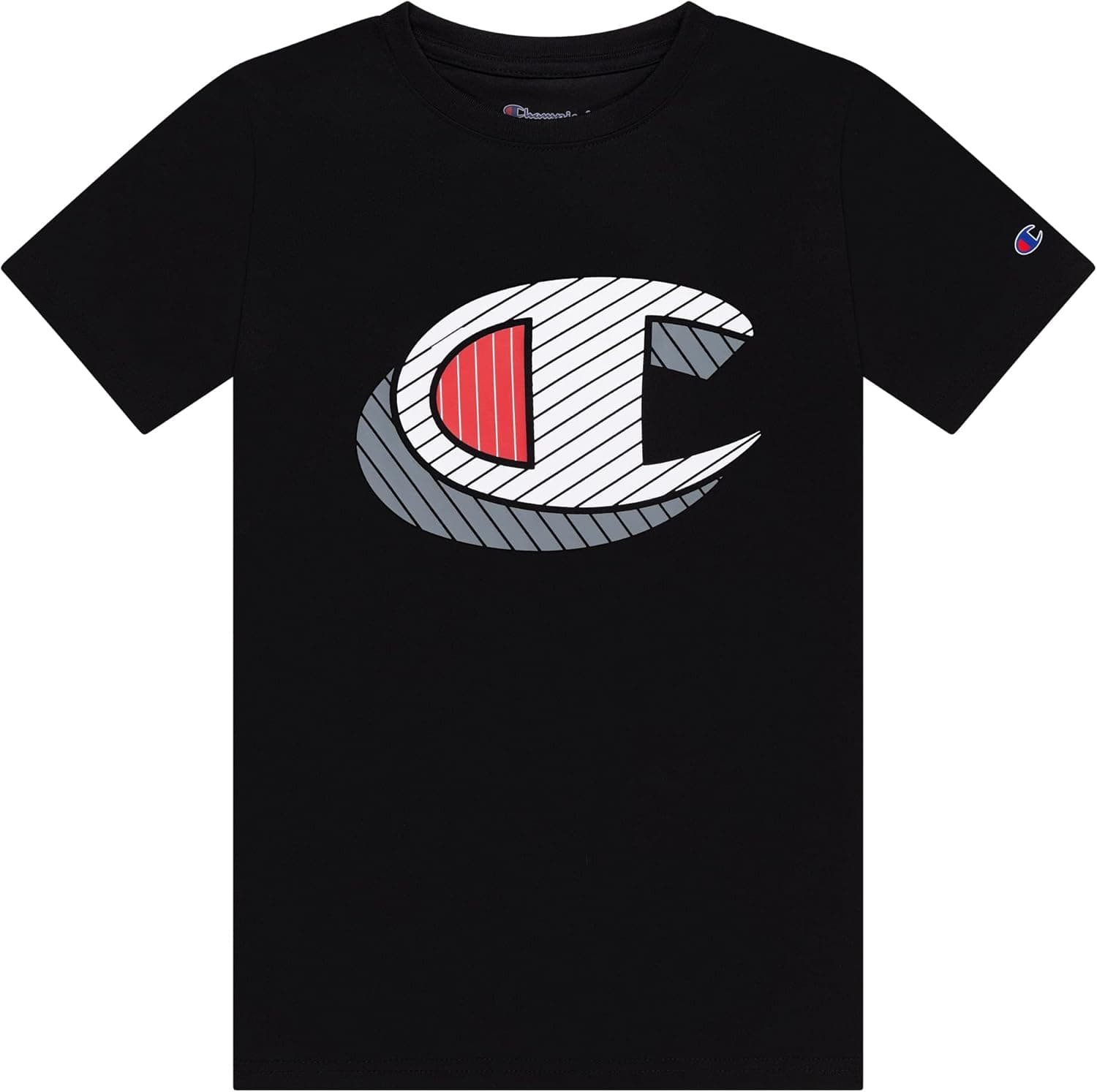 Champion Boys Shirt Performance Short Sleeve Tech Athletic Tee Shirt Top Kids Clothing - Great for Gym, Sports, and School