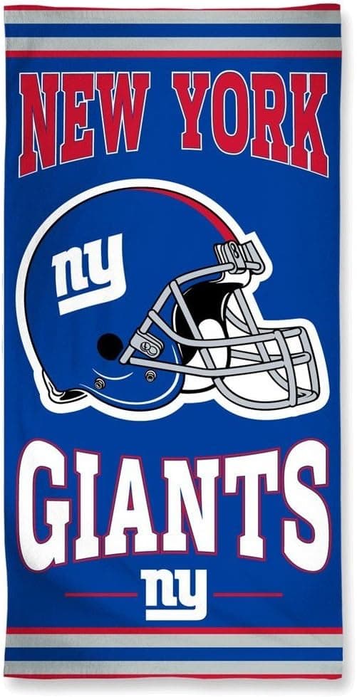 NFL Officially Licensed New York Giants 30"x60" Cotton Beach Towel