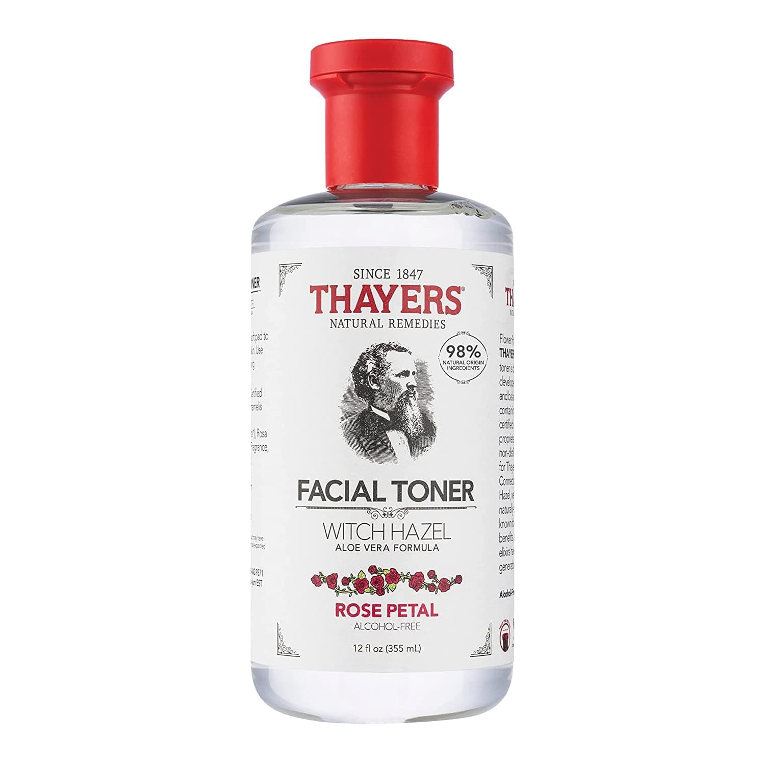 Thayers Alcohol-free gWwtqX Rose Petal Witch Hazel with Aloe Vera, 3Pack (12oz)