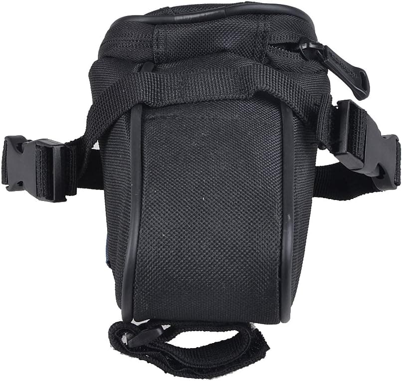 Weanas Roswheel Cycling Bike Bicycle Frame Pannier Bag Saddle Back Seat Bag Pouch Basket Wedges Pack Outdoor Racing Large Black
